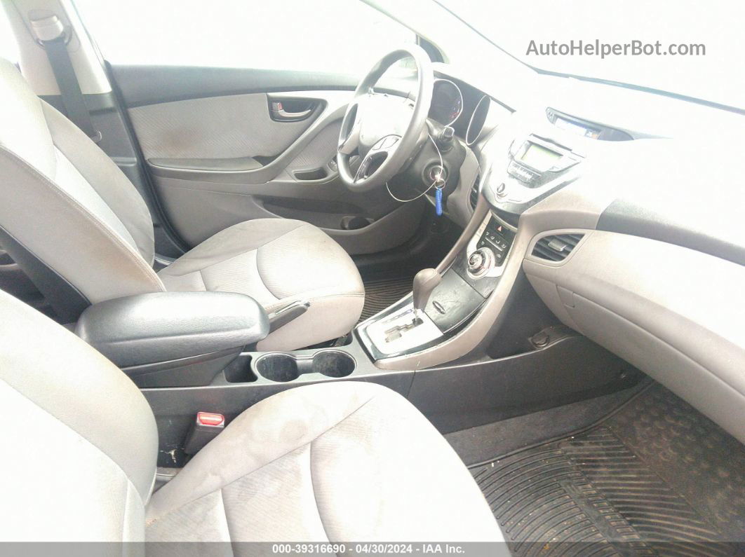 2012 Hyundai Elantra Gls (ulsan Plant) Серебряный vin: KMHDH4AE8CU405768