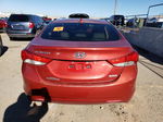 2013 Hyundai Elantra Gls Burgundy vin: KMHDH4AE8DU510215