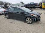 2013 Hyundai Elantra Gls Black vin: KMHDH4AE8DU556854