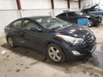 2013 Hyundai Elantra Gls Black vin: KMHDH4AE8DU586551