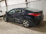 2013 Hyundai Elantra Gls Black vin: KMHDH4AE8DU586551