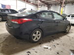 2013 Hyundai Elantra Gls Black vin: KMHDH4AE8DU586551