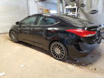 2013 Hyundai Elantra Gls Black vin: KMHDH4AE8DU729014