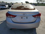 2013 Hyundai Elantra Gls Silver vin: KMHDH4AE8DU770677