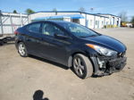 2013 Hyundai Elantra Gls Black vin: KMHDH4AE8DU870472