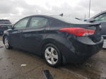 2013 Hyundai Elantra Gls Black vin: KMHDH4AE8DU930962