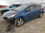 2013 Hyundai Elantra Gls Синий vin: KMHDH4AE8DU948927