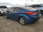 2013 Hyundai Elantra Gls Синий vin: KMHDH4AE8DU948927