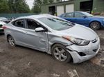 2013 Hyundai Elantra Gls Серебряный vin: KMHDH4AE8DU953089