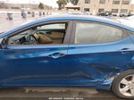 2013 Hyundai Elantra Gls Blue vin: KMHDH4AE8DU955814