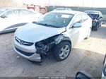 2013 Hyundai Elantra Gls Серебряный vin: KMHDH4AE8DU960916