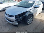 2013 Hyundai Elantra Gls Серебряный vin: KMHDH4AE8DU960916