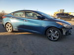 2014 Hyundai Elantra Se Blue vin: KMHDH4AE8EU036851