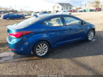 2014 Hyundai Elantra Se (ulsan Plant) Blue vin: KMHDH4AE8EU055237