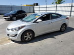 2014 Hyundai Elantra Se Silver vin: KMHDH4AE8EU073026