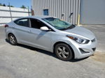 2014 Hyundai Elantra Se Silver vin: KMHDH4AE8EU073026