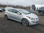 2014 Hyundai Elantra Se Silver vin: KMHDH4AE8EU103027