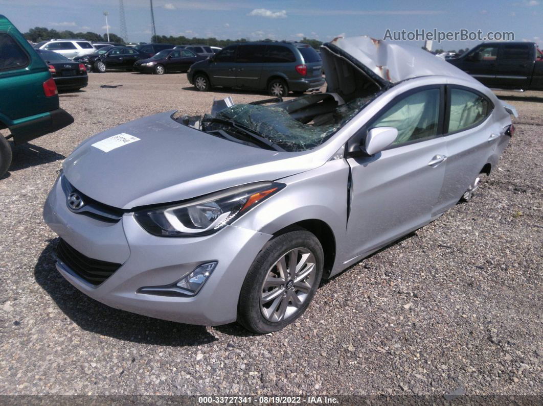 2014 Hyundai Elantra Se (ulsan Plant) Silver vin: KMHDH4AE8EU104811