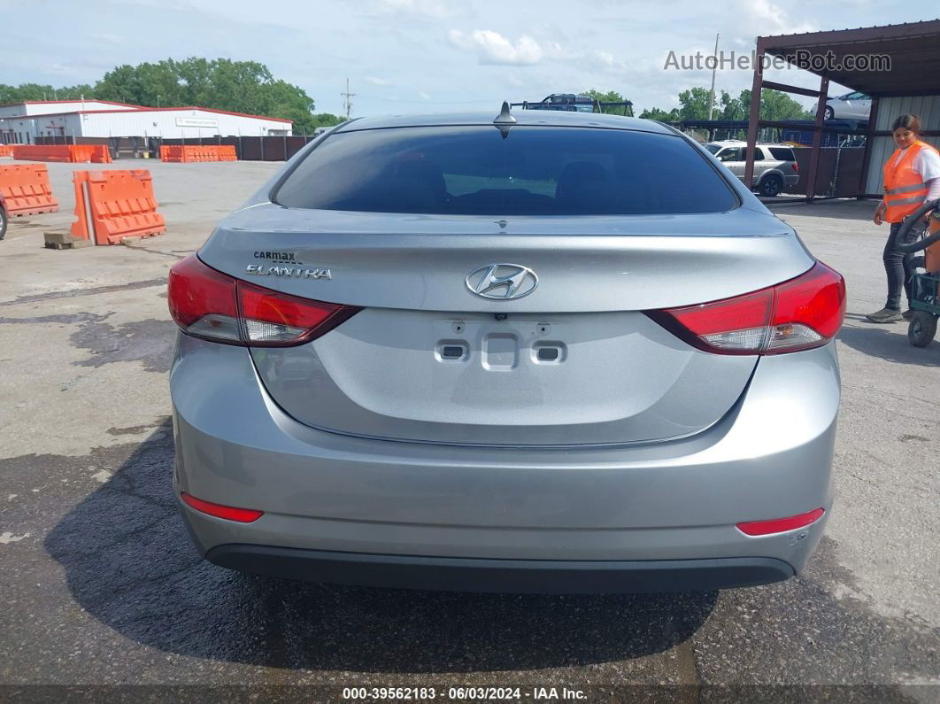 2014 Hyundai Elantra Se Серебряный vin: KMHDH4AE8EU151109