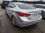 2014 Hyundai Elantra Se Silver vin: KMHDH4AE8EU184756