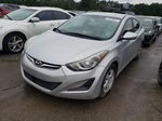 2014 Hyundai Elantra Se Silver vin: KMHDH4AE8EU184756