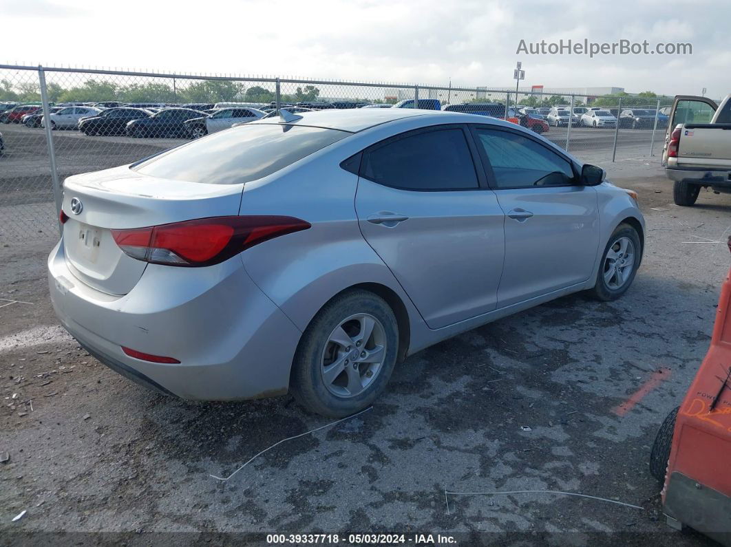 2014 Hyundai Elantra Se Серый vin: KMHDH4AE8EU195420