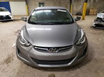 2014 Hyundai Elantra Se Gray vin: KMHDH4AE8EU211857