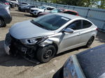 2016 Hyundai Elantra Se Silver vin: KMHDH4AE8GU516987