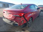 2016 Hyundai Elantra Limited Red vin: KMHDH4AE8GU523096