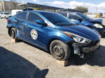 2016 Hyundai Elantra Se Синий vin: KMHDH4AE8GU643612