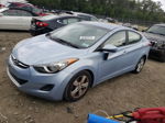 2011 Hyundai Elantra Gls Синий vin: KMHDH4AE9BU093622