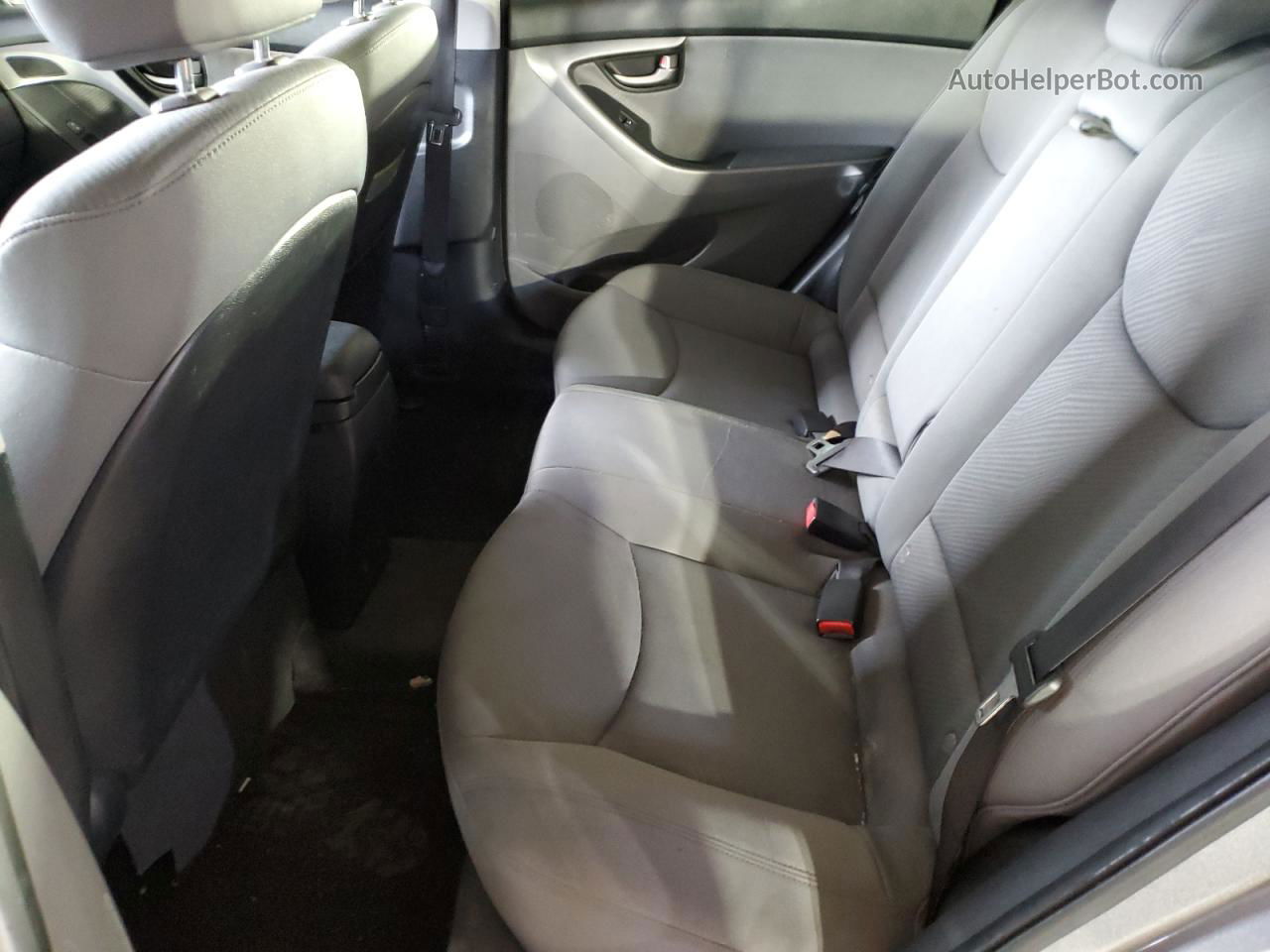 2011 Hyundai Elantra Gls Серый vin: KMHDH4AE9BU112878