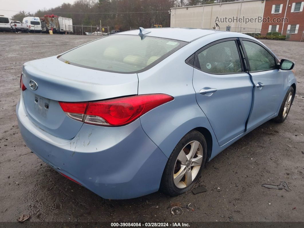 2011 Hyundai Elantra Gls (ulsan Plant) Blue vin: KMHDH4AE9BU119958