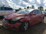 2011 Hyundai Elantra Gls Red vin: KMHDH4AE9BU142480