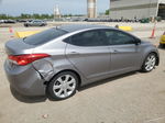 2011 Hyundai Elantra Gls Gray vin: KMHDH4AE9BU147890