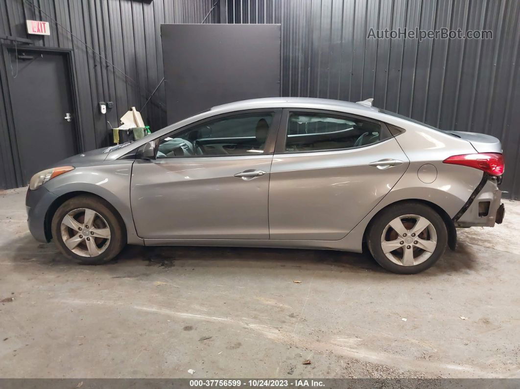 2011 Hyundai Elantra Gls Pzev Gray vin: KMHDH4AE9BU157030