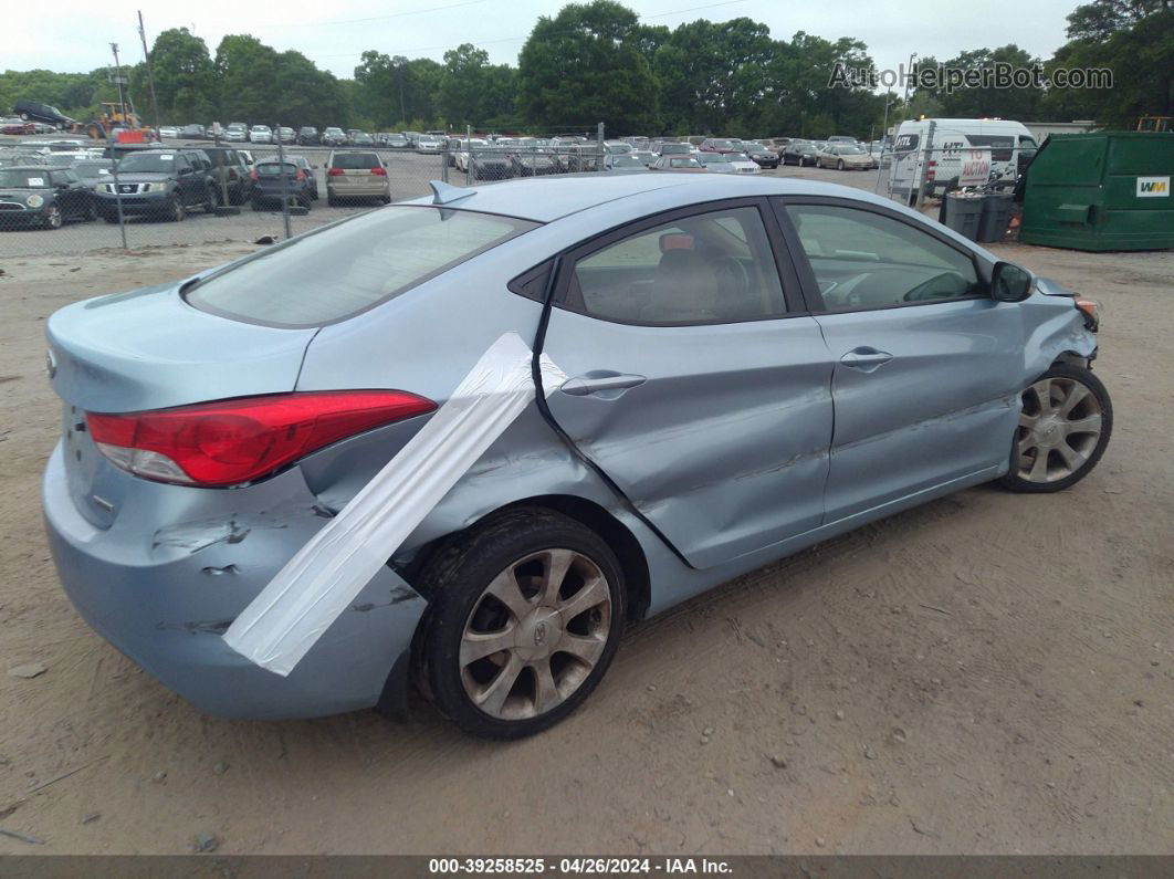 2012 Hyundai Elantra Limited (ulsan Plant) Silver vin: KMHDH4AE9CU265827