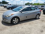 2012 Hyundai Elantra Gls Silver vin: KMHDH4AE9CU306215