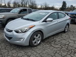 2012 Hyundai Elantra Gls Silver vin: KMHDH4AE9CU313794