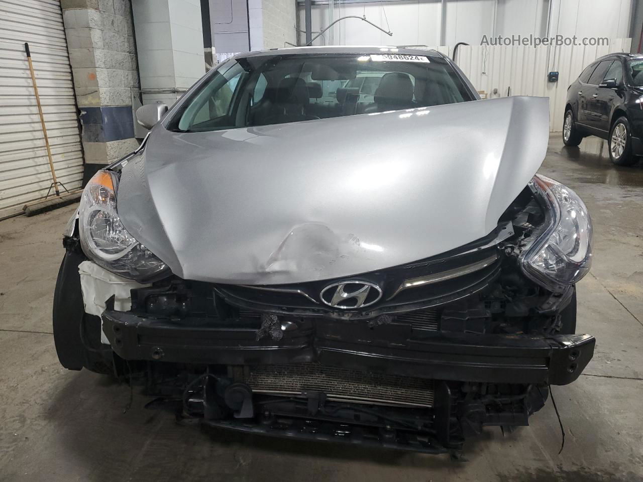 2012 Hyundai Elantra Gls Серый vin: KMHDH4AE9CU315917