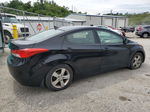 2012 Hyundai Elantra Gls Черный vin: KMHDH4AE9CU385594