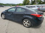 2012 Hyundai Elantra Gls Black vin: KMHDH4AE9CU385594