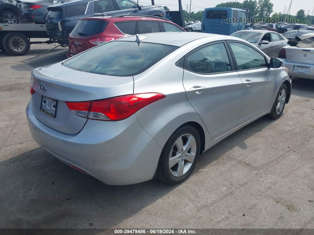 2012 Hyundai Elantra Gls (ulsan Plant) Silver vin: KMHDH4AE9CU397597