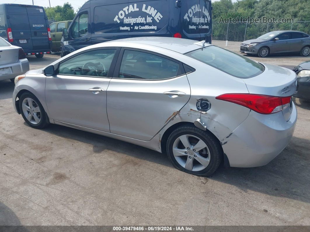 2012 Hyundai Elantra Gls (ulsan Plant) Silver vin: KMHDH4AE9CU397597