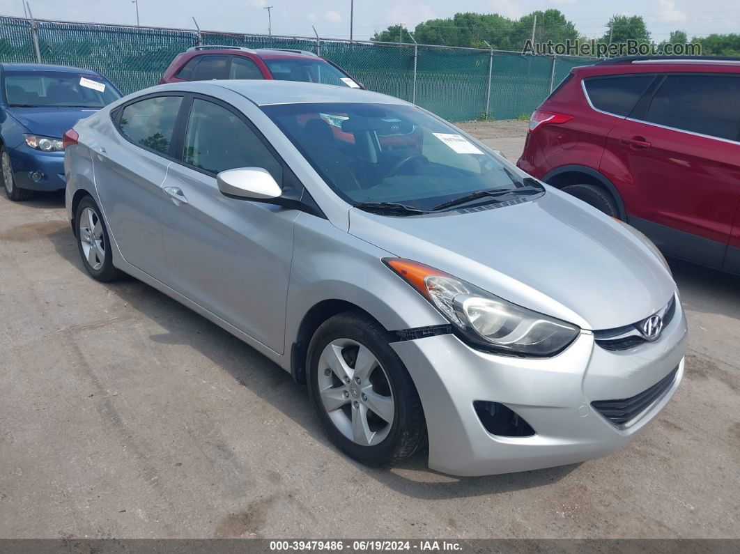 2012 Hyundai Elantra Gls (ulsan Plant) Silver vin: KMHDH4AE9CU397597