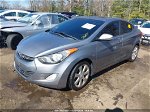 2012 Hyundai Elantra Limited (ulsan Plant) Серебряный vin: KMHDH4AE9CU454140