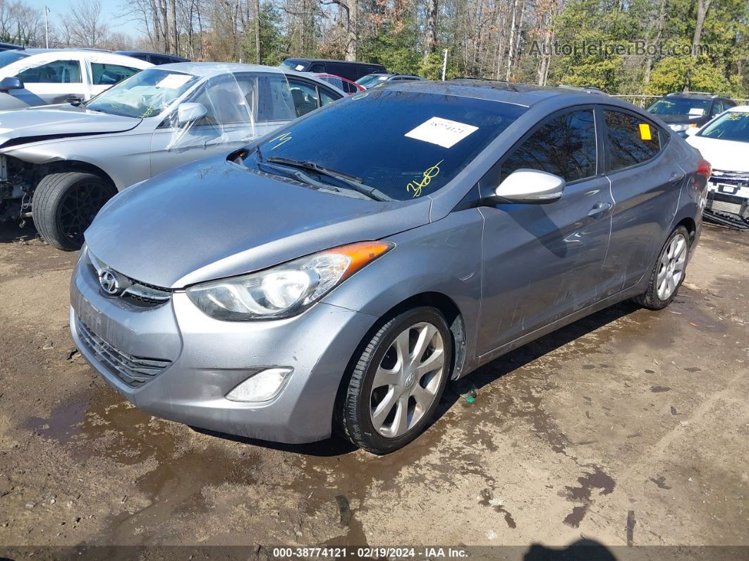 2012 Hyundai Elantra Limited (ulsan Plant) Silver vin: KMHDH4AE9CU454140