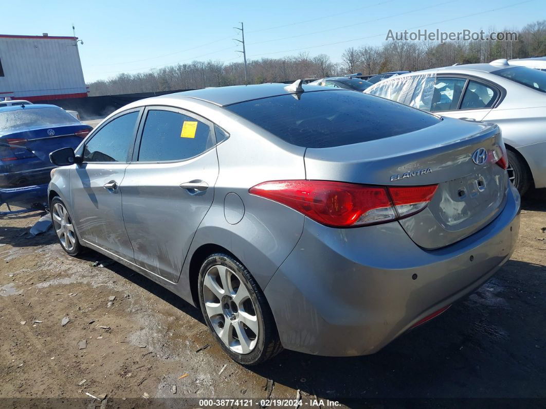 2012 Hyundai Elantra Limited (ulsan Plant) Silver vin: KMHDH4AE9CU454140