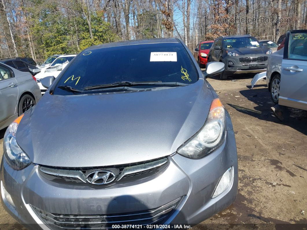 2012 Hyundai Elantra Limited (ulsan Plant) Silver vin: KMHDH4AE9CU454140