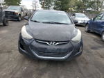 2012 Hyundai Elantra Gls Black vin: KMHDH4AE9CU469107